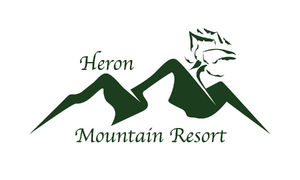 Heron Mountain Resort Corporate Flag - White variant