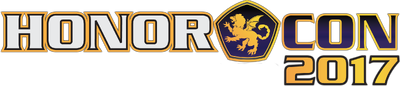 Logo of HonorCon 2017, the final HonorCon, held 27–29 October 2017 in Raleigh, North Carolina