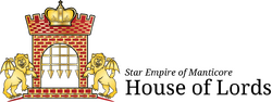 Logo of the Star Empire of Manticore Parliament